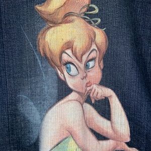 DISNEY Tinkerbell denim jacket XL